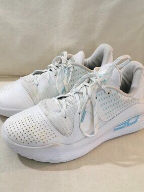 Unisex Under Armour Curry 4 Low Flo Tro basketball Shoes "April Showers"